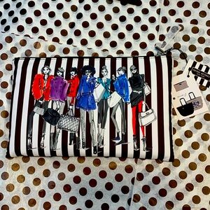 HENRI BENDEL PACKABLE SHOPPER TOTE (reversible)